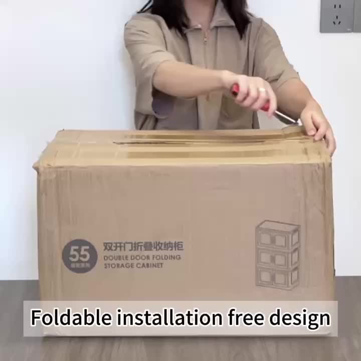 4\u002F5-layer Plastic Storage Box, Extra-large Multifunctional Storage Box With A Flip Lid, For Tool Storage And Organization, Foldable Storage Box, Multi-purpose, Suitable For Crafts, Home, Pantry, Courtyard, Warehouse, Box, Cabinet