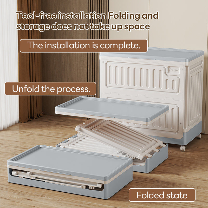 A Storage Box with a Length of 21.65 inch And a Width of 12.6 inch, Suitable for Toys And Miscellaneous Items. It Can Be Used in The Living Room Or Bedroom As a Storage Cabinet, Toy Organizer, And Is Both Attractive And Durable. Made of Plastic