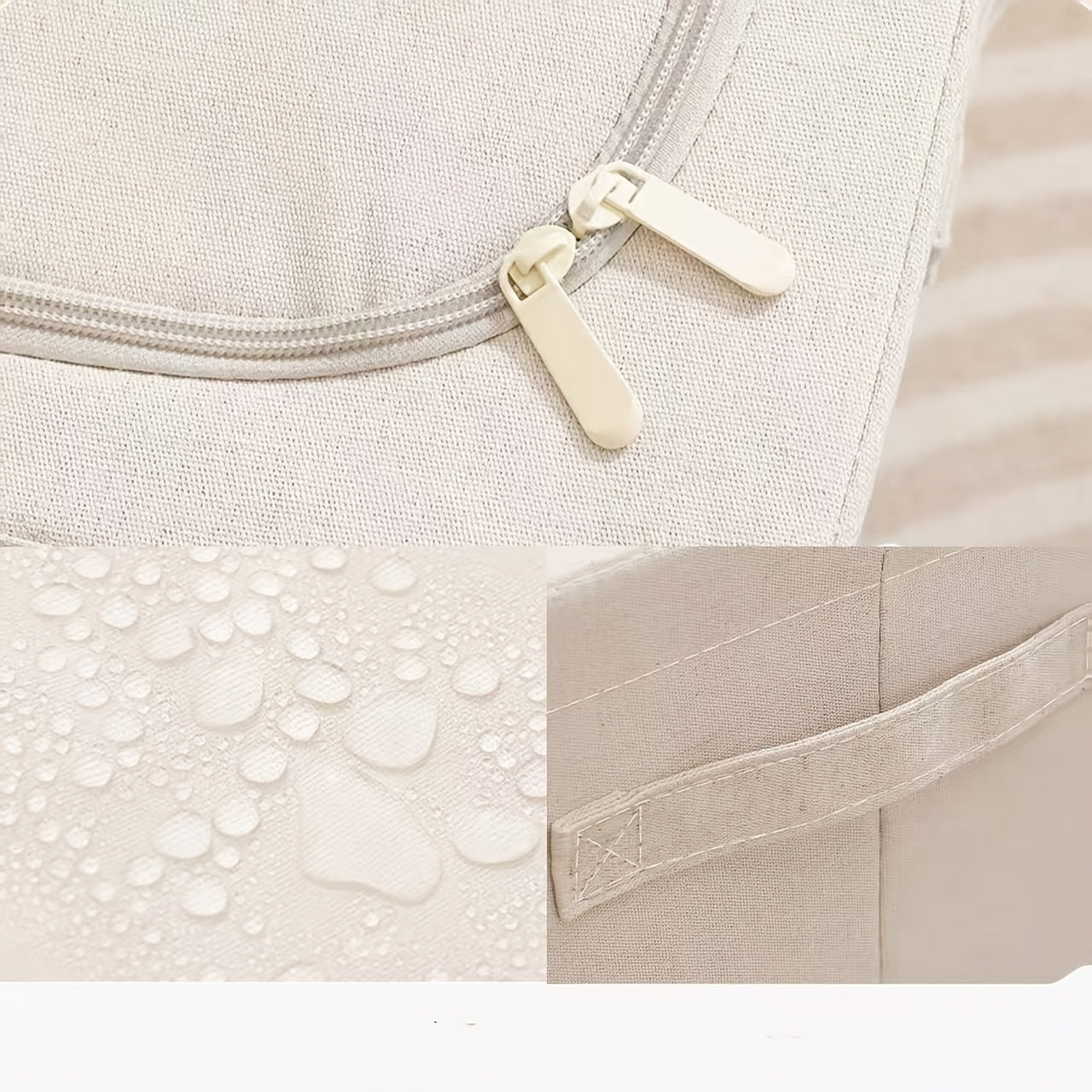 2pcs Thickened Large Capacity Dustproof & Moistureproof Under-Bed Storage Boxes for Home Use, Space-Saving Flattened Storage Organizers for Bed Base Tidying