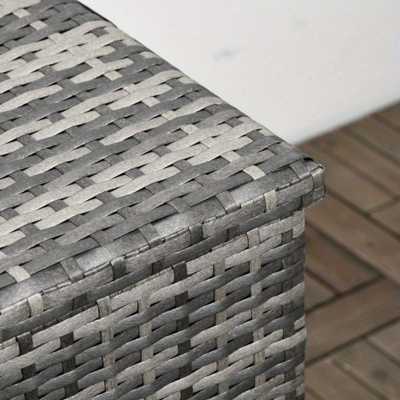 113 Gallon Outdoor Waterproof Storage Box for Patio Cushions, Pool Supplies, Garden Tools, Multiple Indoor & Outdoor Use, Spacious and Durable Container, Storage Boxes for Organizing