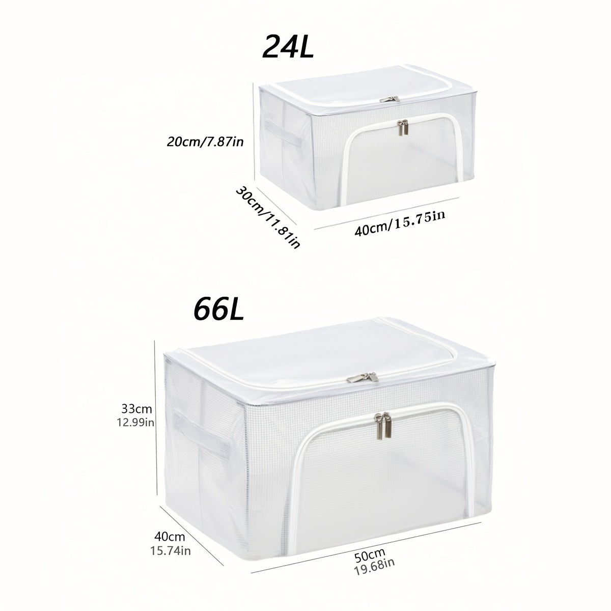 Storage Box for Clothing, Fabric Garment Bag for Home Use, Folding Organizer for Wardrobes, Storage Bin for Dormitory Cabinets, Essential Container for Storage, Under-Bed Storage