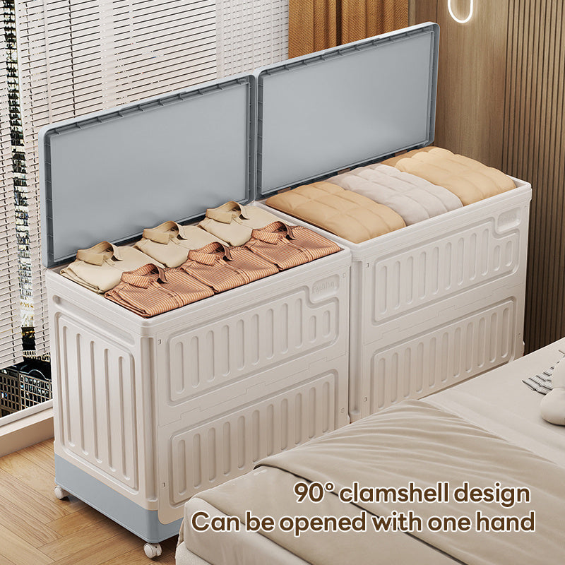 A Storage Box with a Length of 21.65 inch And a Width of 12.6 inch, Suitable for Toys And Miscellaneous Items. It Can Be Used in The Living Room Or Bedroom As a Storage Cabinet, Toy Organizer, And Is Both Attractive And Durable. Made of Plastic