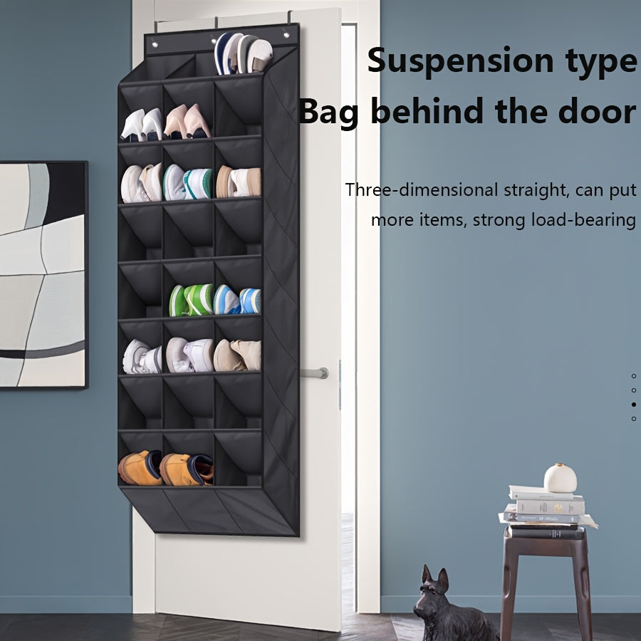 Storage Bag Behind the Door, Hanging Shoe Bag, Wall-mounted Storage Bag, Multi-layer Storage Bag for Bedroom, Oxford Cloth Storage Bag