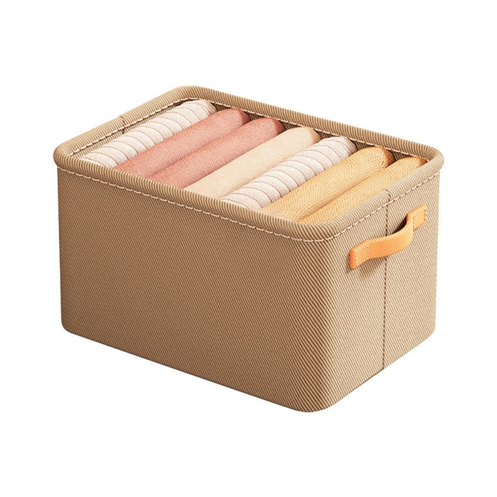 Clothes Storage Box Thickened Fabric Storage Basket Clothes Pants Storage Storage Storage Box Dormitory Household Sundries Storage Box, Under-Bed Storage
